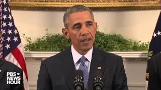 President Obama announces halt of troop withdrawal from Afghanistan