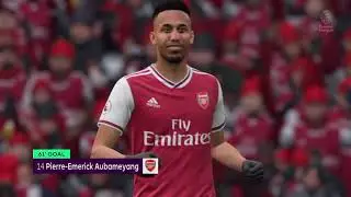 FIFA 20 | Arsenal vs Aston Villa | Full Match Gameplay - (Snow Conditions)