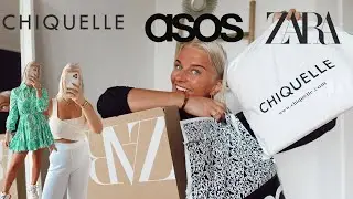 MEGA ZOMER SHOPLOG!🛍CHIQUELLE, ZARA, ASOS & LOAVIES😍TRY ON! #DailyMzlanie