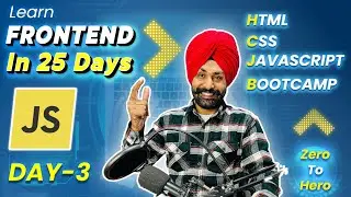 Day 3 - Create Header Footer Navbar using Bootstrap html css | Start FrontEnd Development in Hindi