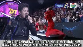 Bikin satu studio merinding!! Lagi² Penampilan memukau Valen bikin semua juri terpukau melihatnya.