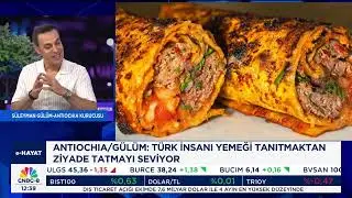CNBC-e e-Hayat programında Antiochia Concept kurucusu Süleyman Gülüm ile röportaj