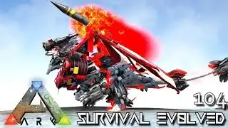 ARK: SURVIVAL EVOLVED - НОВЫЙ ТЕК ДРАКОН AKAT'S RED DRAGON E104 (МОД ЯДРО ВЫМИРАНИЯ)