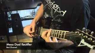 Mesa Dual Rectifier VS Line 6 Pod HD Pro X Treadplate - Metal