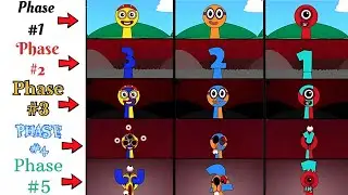 My Sprunki OC: Emoji 58, Emoji 59, Emoji 60 (Phase 1 to Phase 5)