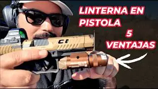 PONLE LINTERNA A TU PISTOLA,, PUEDE SALVARTE LA VIDA