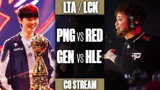 LTA SUR ELIMINATORIAS y LCK 🔰 PAIN vs RED Co-Stream / GEN vs HLE Highlights