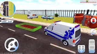 Roof Jumping Ambulance Simulator   Emergency Van Rescue Driving Stunts   Android GamePlay #2