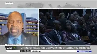 Eminent Persons Group | Citizens National Convention attendance praised