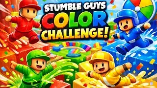 Stumble Guys Color Challenge!!!