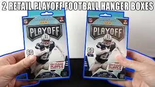2 X 2020 Panini Playoff Football Hanger Boxes Break (Purple Optic-Chrome TUA HIT!)