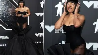 Megan Thee Stallion Dazzles in Sheer Couture as Host of the 2024 MTV VMAs