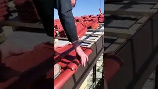 Установка черепицы на крыше