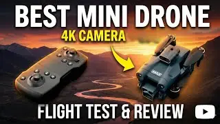 M3 Max Foldable Drone Full Review | Beginner Friendly Drone | Flight Test