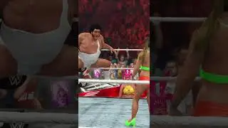 Andre the Giant vs Ronda Rousey  #wwe#wwe2k24 #wwe2k22 #wwe2k23