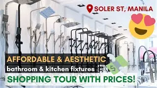 Shopping Vlog At Soler Manila | Bathroom & Kitchen Haul 2022
