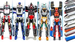 Super Train Robot CRH1A FD CR200J CR400AF CR400BF DF4B Transformation