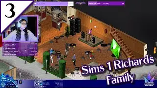 Bella Tries to Be Famous! / Richards Family / Sims 1 / Episode 3
