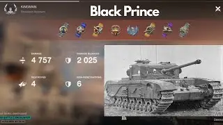 The Black Prince after Buff - a Killer Machine WoT Blitz