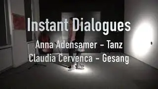 Instant Dialogues: Claudia Cervenca,  Anna Adensamer