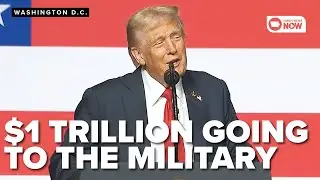 Trump announces commitment to spend over $1 trillion dollars in military funding for 2026
