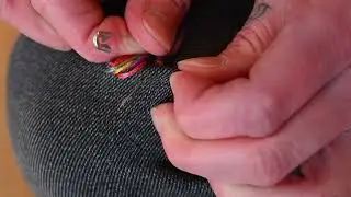 Friendship Bracelets - How to safety pin