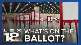 What are the two constitutional amendments on the ballot in Kentucky?