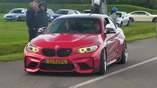 BMW M Cars leaving Carshow! M3 G80, M5 F90, G-Power M3 E92, M2 F87, M6,...