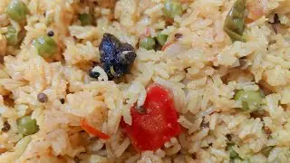 Healthy, tasty and mood refreshing veg pulao. #happiness #lovefood 