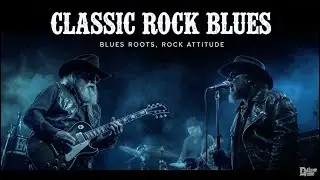 Emotional Blues Rock Guitar - 70s Classic Style to Feel The Music