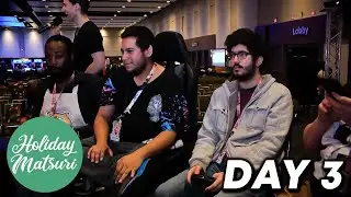 Holiday Matsuri Game Room - Day 3 - Halo, Thems Fightin Herds, DRAGON BALL: Sparking! ZERO Top 3