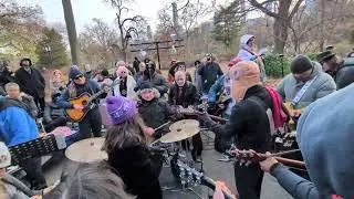 Run For Your Life- John Lennon's 45th Memorial at Strawberry Fields NYC 
