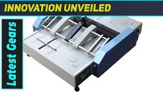 Electric Creasing Machine: The Ultimate A3 Bookbinding & Stapling Solution!