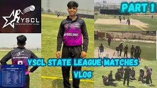 YSCL state league match🏏 vlog part-1 @beingvanshvlogs  #yscl #ysclstateleaguematch #ysclvlog 😎