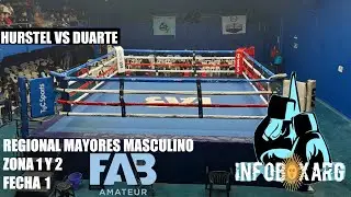LEANDRO HURSTEL VS GASTON DUARTE, CATEGORIA 60KG, REGIONAL MAYORES MASCULINO FAB, FECHA 1.