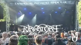 PURGATORY - Ropes In November  live @ Chronical Moshers Open Air 2023