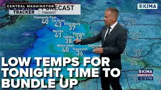 Low Temps for Tonight, Time to Bundle Up | Weather with Mike McCabe