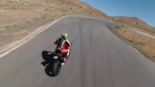 Drone Footage Around Streets of Willow Raceway Chasing a Streetfighter V4S