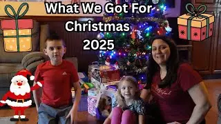 What Presents We Got For Christmas 2025! Kids presents then the Parents Presents!