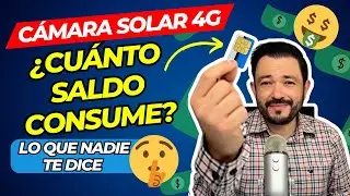 CONSUMO DE SALDO C&Aacute;MARA SOLAR 4G DE CHIP | Tarjeta SIM | Lo que NO TE DICEN | &iquest;Vale la pena?