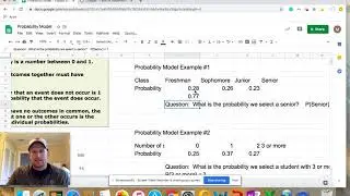 What is a Probability Model?