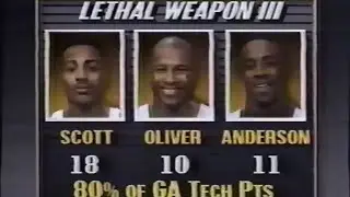 Georgia Tech&rsquo;s &ldquo;Lethal Weapon 3&rdquo; vs UNLV (1990 Final Four)