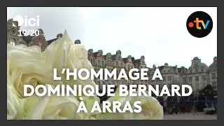 L'hommage à Dominique Bernard à Arras un an après