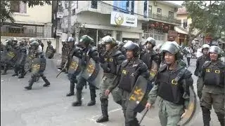 Tight Security in Phnom Penh Prevents Mass Protest