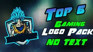 Top-6 Gaming Logo Pack For Your Youtube Profile | No Text | Free 2019 | Part-2