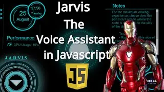Jarvis: The Voice Assistant in Javascript | Quick Demo