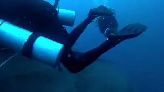 Inmersion dpv Divertug pecio tabaiba Radazul con quimerasub tenerife