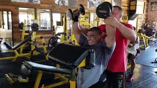 619 MUSCLE TV   Training Series   Pete, delt blasting w  coach Milos Sarcev, Ep 1