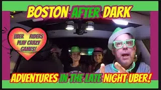 Uber Riders Play Fun Games, Late Night Uber, Uber Driver, Fun Uber, Boston, Uber #uber #Boston #fun