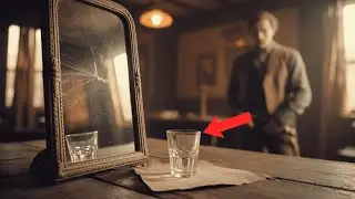 Saloon mirror refused reflections&mdash;gunslinger shot glass, saw future shatter